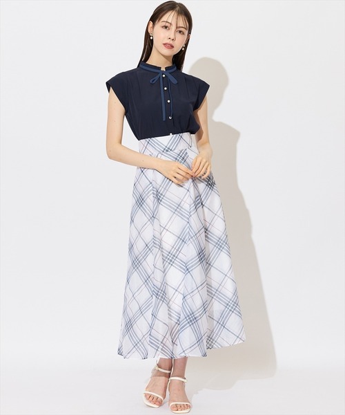 「SWINGLE」 フレアスカート FREE ホワイト系その他6 レディース_画像9