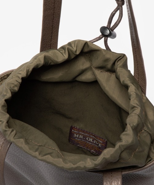 「MR.OLIVE」 トートバッグ FREE グレイッシュベージュ メンズ_画像5