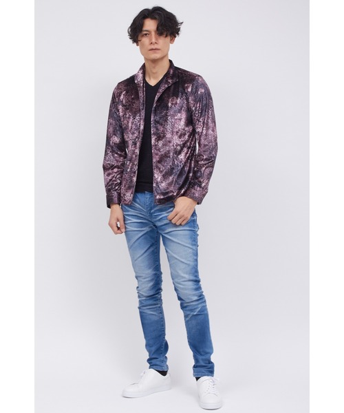 TORNADO MART（トルネードマート） シャツ レオパードローズプリント