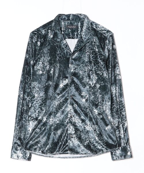 TORNADO MART（トルネードマート） シャツ レオパードローズプリント