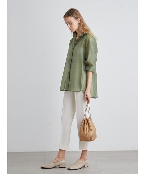 「styling/」 長袖シャツ ONE SIZE ホワイト レディース_画像5