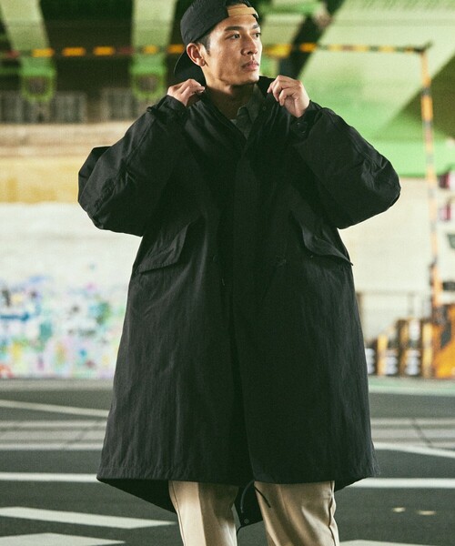 FREAK'S STORE（フリークスストア） コート LARGE ブラック メンズ