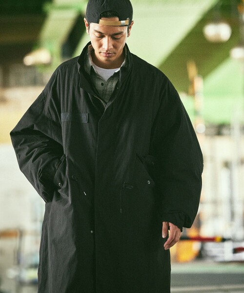 FREAK'S STORE（フリークスストア） コート LARGE ブラック メンズ