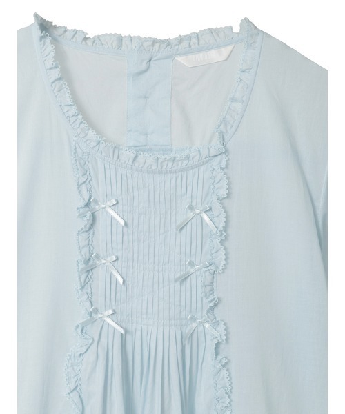 PINK HOUSE（ピンクハウス） ワンピース たくし上げリボン付きローン