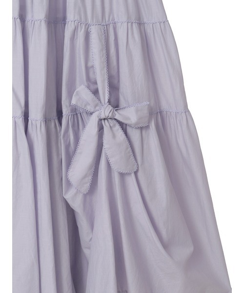 PINK HOUSE（ピンクハウス） ワンピース たくし上げリボン付きローン