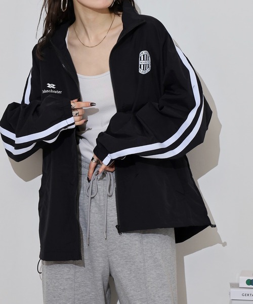 「FUNALIVE」 ナイロンブルゾン LL チャコールグレー メンズ_画像2