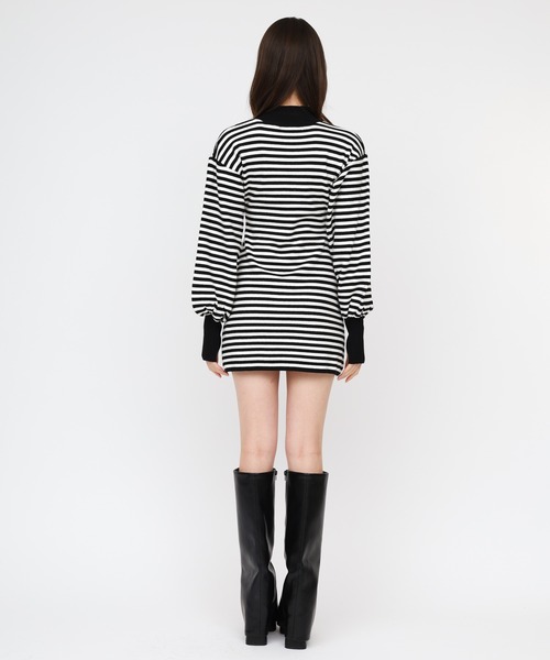 「ROYAL PARTY」 ニットワンピース FREE ベージュ レディース_画像3