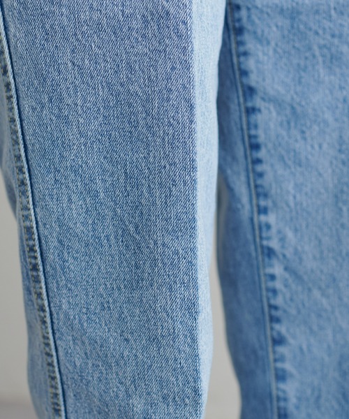 [DISCOAT] Denim брюки LARGE sax голубой женский 