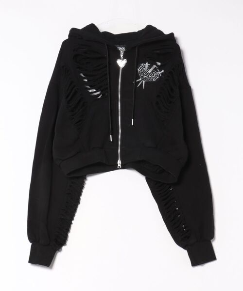 BACKSTAGE PASS（バックステージパス） パーカー DESTROY HOODIE-VEIN