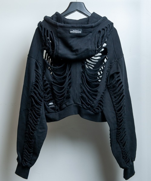 BACKSTAGE PASS（バックステージパス） パーカー DESTROY HOODIE-VEIN