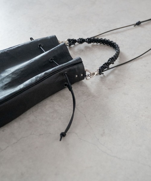 SENTI（センティ） ショルダーバッグ Dyneema Leather MEDICINE BAG L+