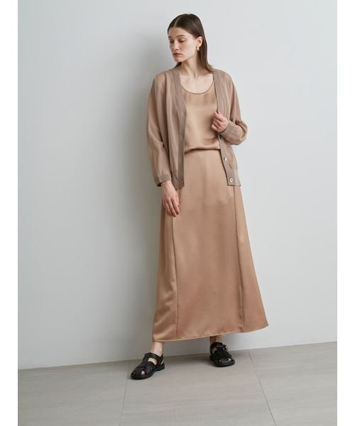 「styling/」 ロングスカート 1 ブルー レディース_画像7