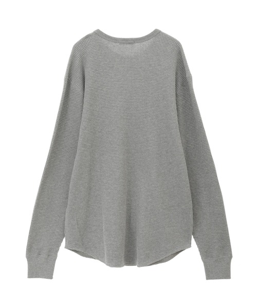 「Candy Stripper」 長袖カットソー 2 ヘザーグレー レディース_画像4