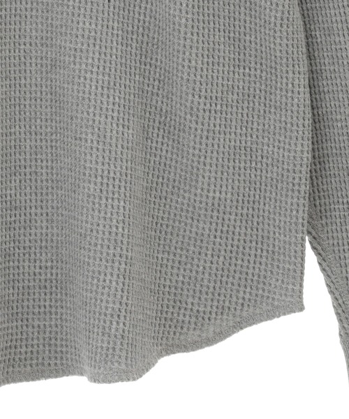 「Candy Stripper」 長袖カットソー 2 ヘザーグレー レディース_画像6