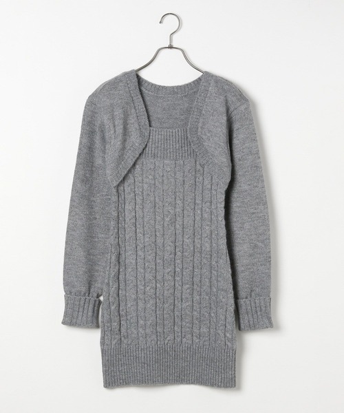 「Heather」 ニットワンピース FREE ミント レディース_画像2