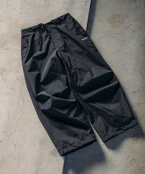 「+phenix」 イージーパンツ MEDIUM ブラック メンズ_画像2