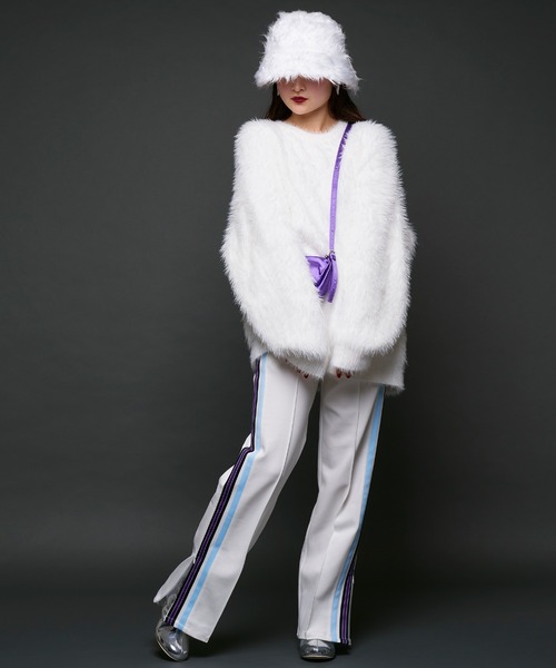 「Narcissus」 長袖ニット FREE ブラック レディース_画像9