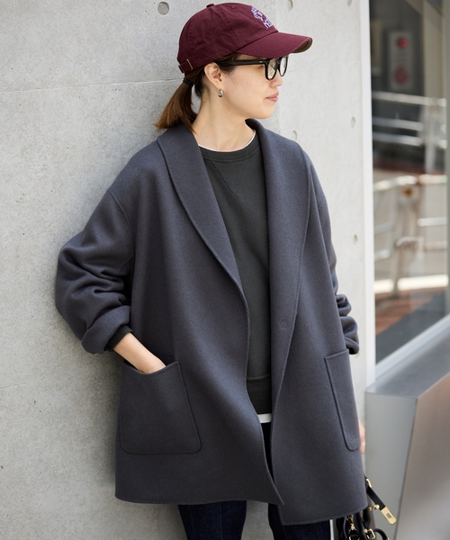 「SLOBE IENA」 ジャケット FREE グレー レディース_画像5