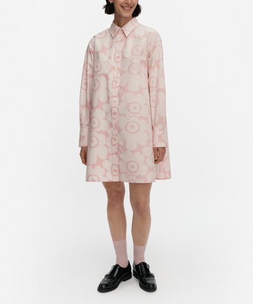 marimekko（マリメッコ） ワンピース Kuvitelma Unikko / shirt dress