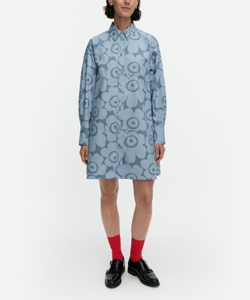 marimekko（マリメッコ） ワンピース Kuvitelma Unikko / shirt dress