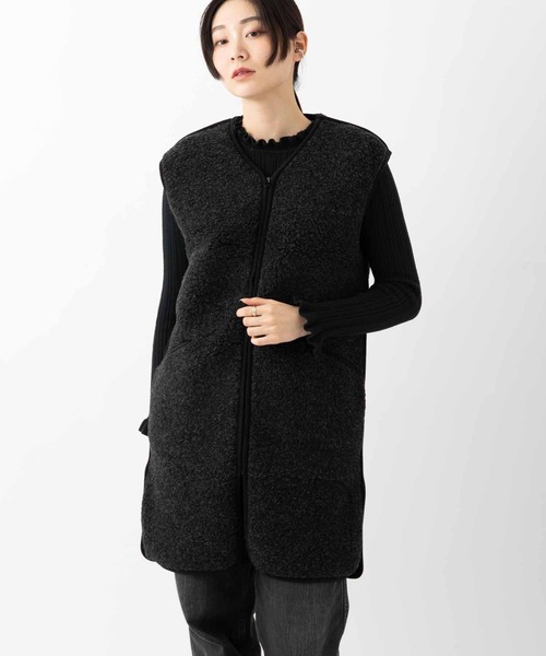 ABBEY MARKET（アビーマーケット） ベスト ジレ COLD BREAKER LONG