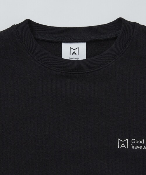 「Firsthand」 スウェットカットソー MEDIUM ネイビー メンズ_画像6