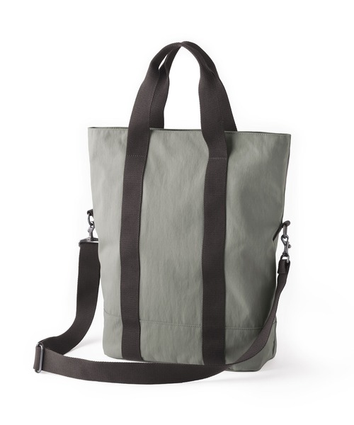 撥水加工済み 2WAYトートバッグ グレー MUJI Labo トートバッグ 「MUJI Labo」撥水2WAYバッグ メンズ