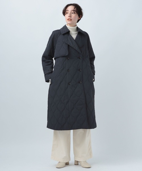 「BAYFLOW」 トレンチコート SMALL ベージュ レディース_画像5