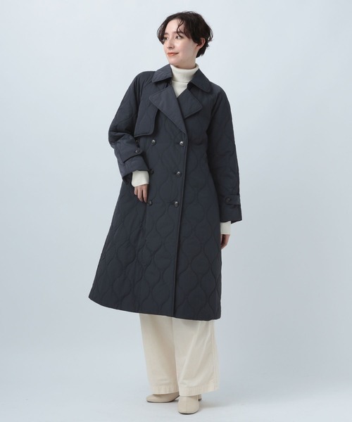 「BAYFLOW」 トレンチコート SMALL ベージュ レディース_画像6