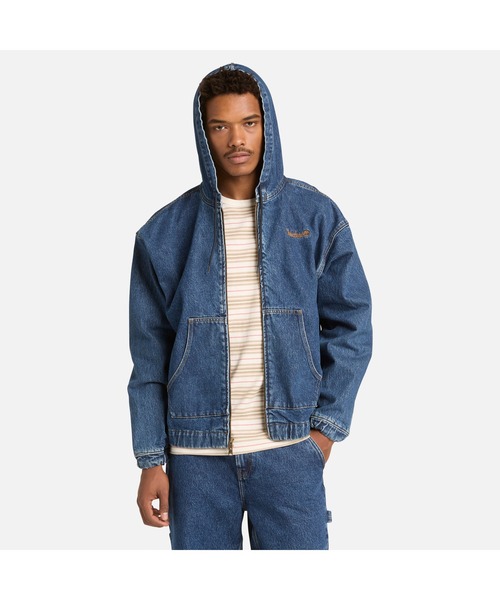 Timberland（ティンバーランド） ma1 ma-1 デニム フル ジップ