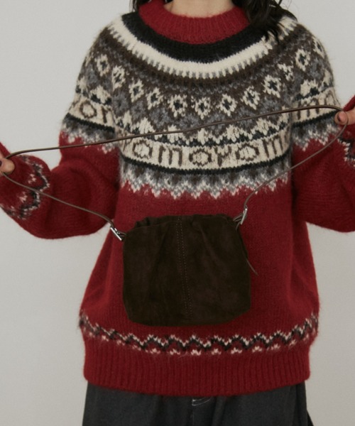 「MERLOT」 2WAYバッグ FREE レッド レディース_画像7