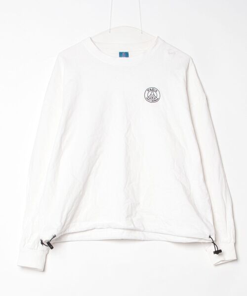 PARIS SAINT-GERMAIN」 長袖Tシャツ L ホワイト メンズ : ZOZOTOWN 