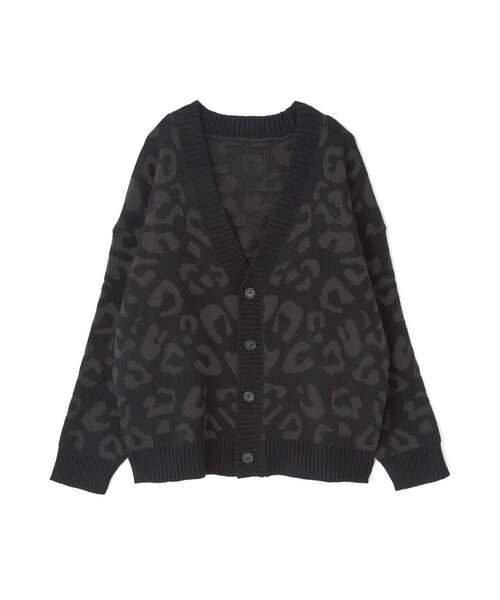 「WHITELAND」 ニットカーディガン FREE ブラック メンズ_画像2