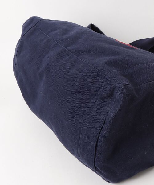 「BLUE BLUE」 刺繍トートバッグ - ネイビー レディース_画像3