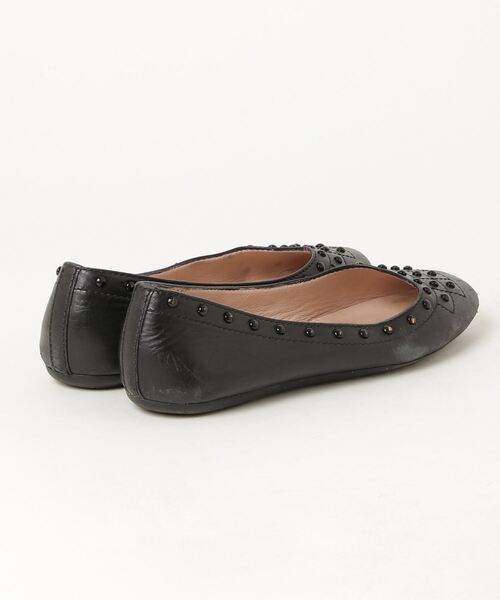 「TOD'S」 フラットパンプス 35 ブラック レディース_画像2