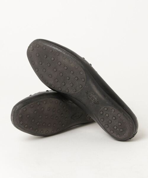 「TOD'S」 フラットパンプス 35 ブラック レディース_画像3