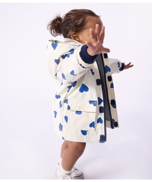 PETIT BATEAU（プチバトー） マウンテンパーカー アウター ハート