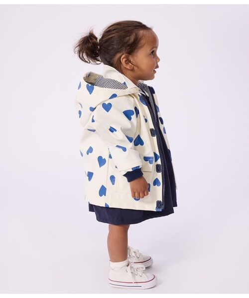 PETIT BATEAU（プチバトー） マウンテンパーカー アウター ハート