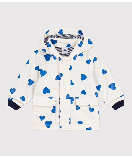 PETIT BATEAU（プチバトー） マウンテンパーカー アウター ハート