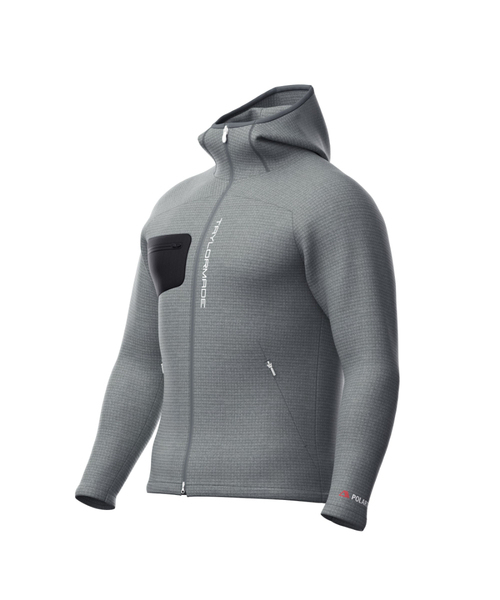 TaylorMade グレー ジップアップジャケット TAYLOR MADE テーラーメイド ボアジップジャケット グレー系 M ゴルフ