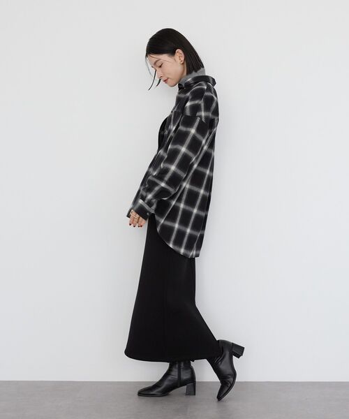 「AMERICAN HOLIC」 長袖シャツ L ブラック レディース_画像6