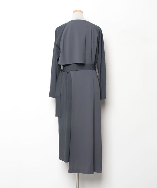 「ADORE」 長袖ワンピース 36 グレー レディース_画像2