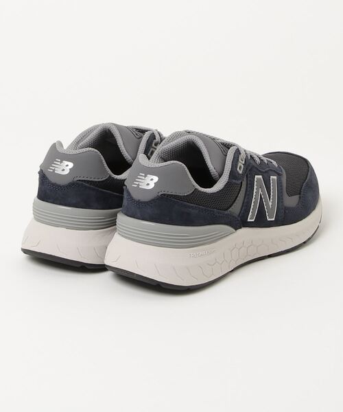 「New Balance」 ローカットスニーカー 24.0cm グレー メンズの画像