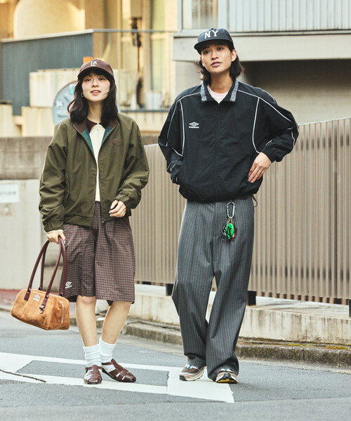 umbro（アンブロ） ナイロンブルゾン MEDIUM オフホワイト メンズ