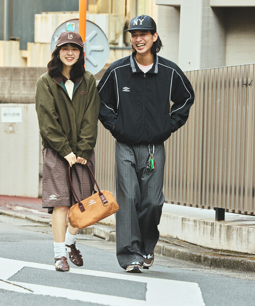 umbro（アンブロ） ナイロンブルゾン MEDIUM オフホワイト メンズ