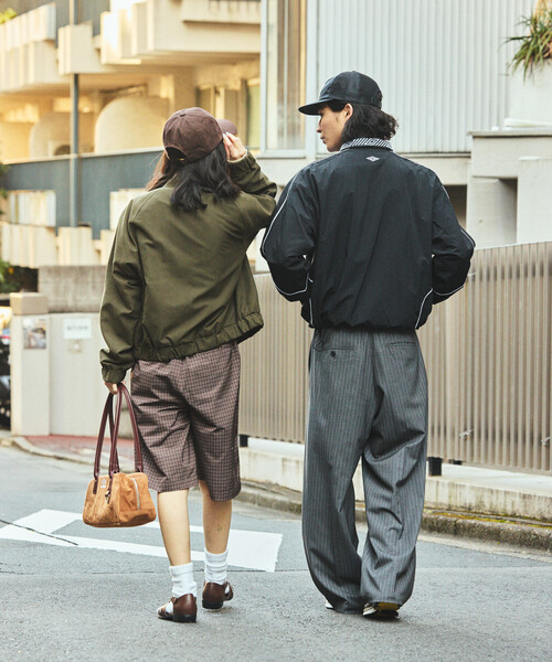 umbro（アンブロ） ナイロンブルゾン MEDIUM オフホワイト メンズ