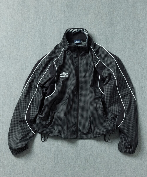 umbro ブラック ナイロンジャケット MEDIUM umbro（アンブロ） ナイロンブルゾン MEDIUM オフホワイト メンズ