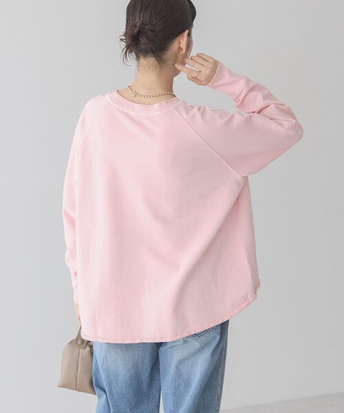 「AMERICAN HOLIC」 スウェットカットソー M ピンク レディース_画像6