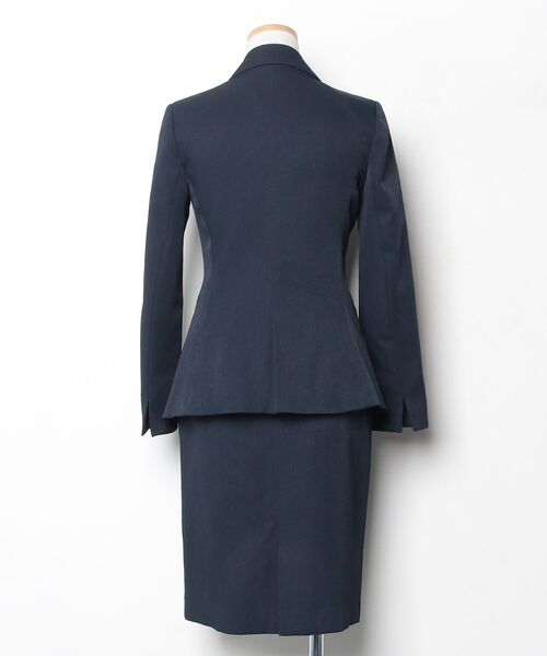「7days Life Styling」 スカートスーツ S ネイビー レディース_画像2