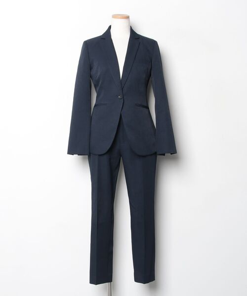 「7days Life Styling」 スカートスーツ S ネイビー レディース_画像3